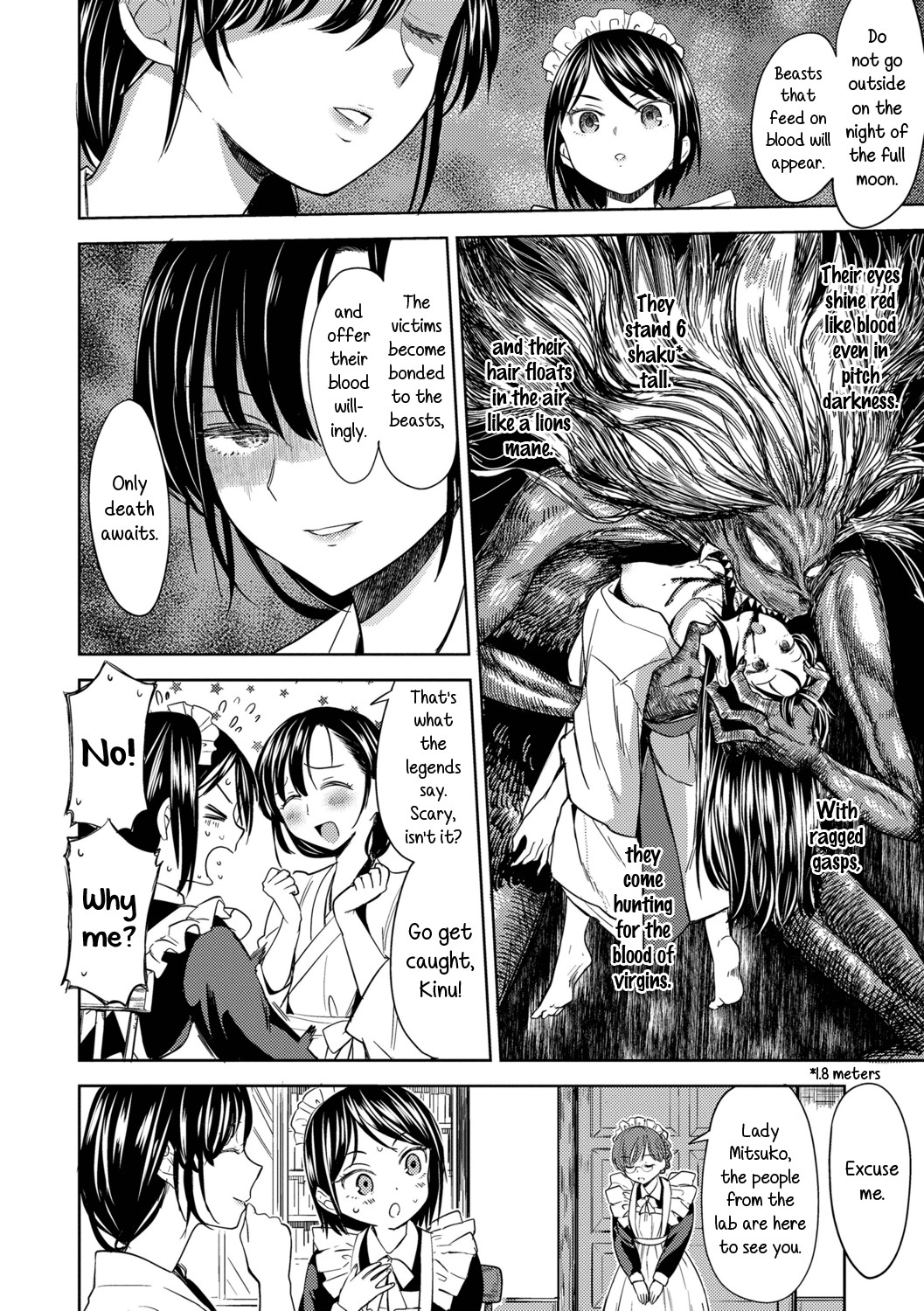 Hentai Manga Comic-The Girl from the Mochizuki Blood Science Lab Ch.1-Read-6